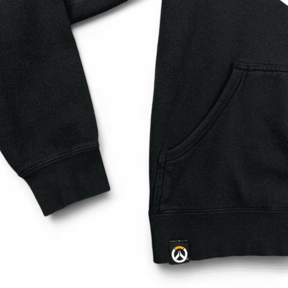 Overwatch Sweater Adult MEDIUM Black Hoodie Pullover Blizzard Jinx J!nx Game - Picture 3 of 7